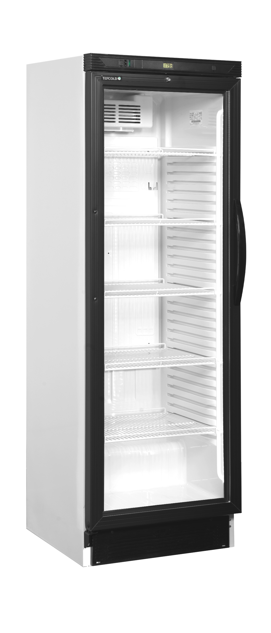 TEFCOLD CEV425 1 LED L/H Flessenkoeler, links scharnierend