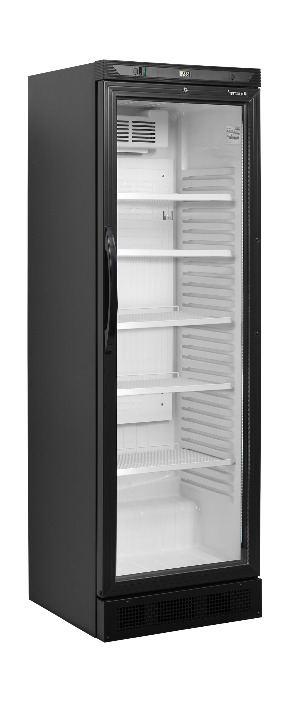 TEFCOLD CEV425 1 LED Int. White  Ext. Black Flessenkoeler