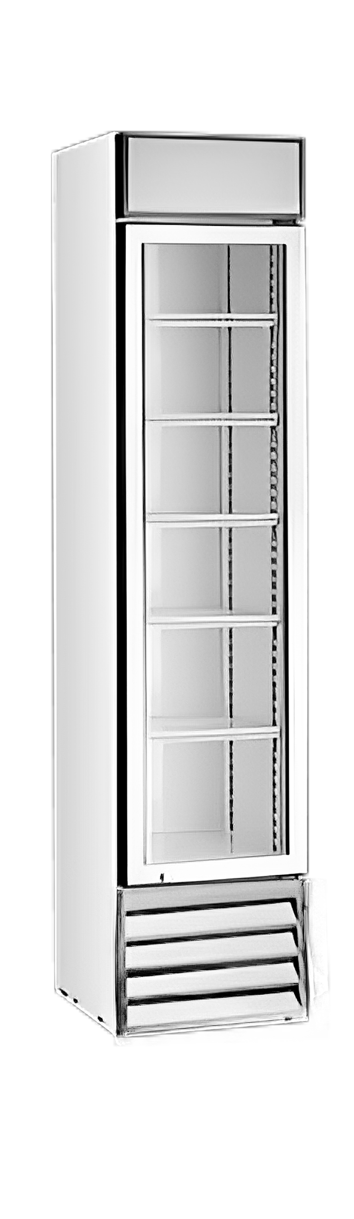 ARV165 Drankenkoeling smal - Glasdeur