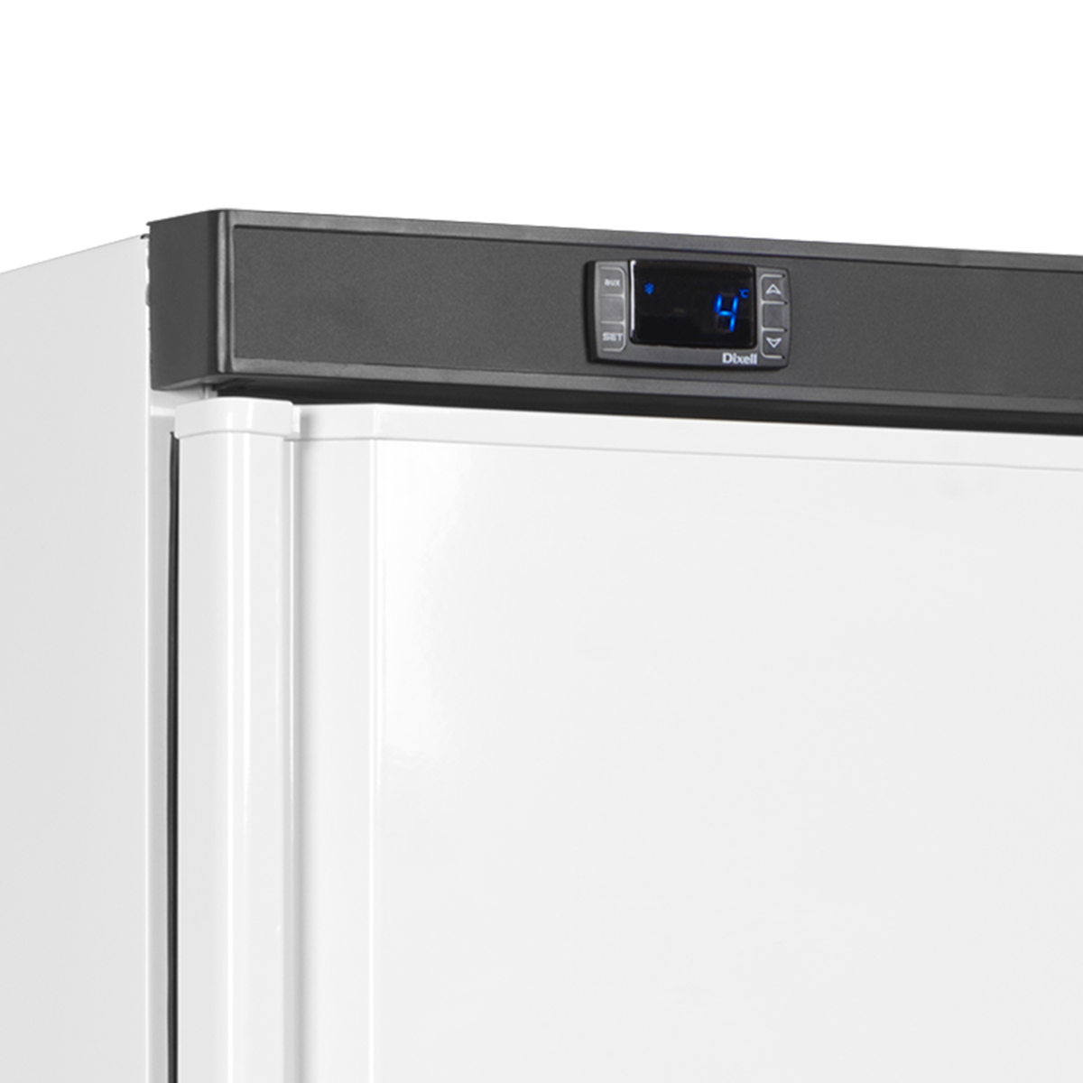 TEFCOLD UR400W1 – detail van de digitale temperatuurregeling